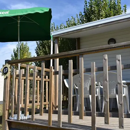 Kemping Mobil Moderne Avec Terrasse - 6 Pers. - Api-1-52-431 Crissé