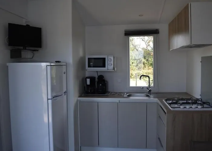 Kemping Mobil Moderne Avec Terrasse - 6 Pers. - Api-1-52-431 Crissé