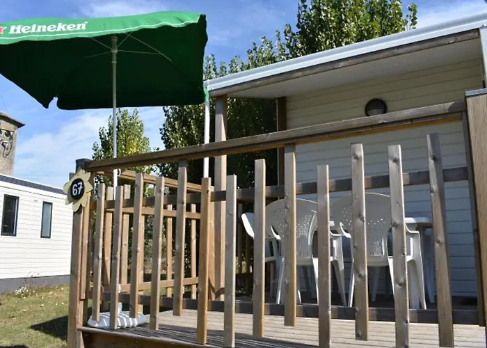 Kemping Mobil Moderne Avec Terrasse - 6 Pers. - Api-1-52-431 Crissé